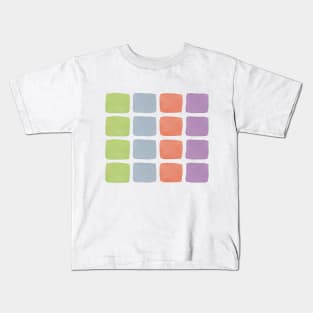 Watercolour Blocks 1 Kids T-Shirt